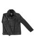Genuine Shearling Sheepskin Bomber Jacket: B4 Black / Black, Authentic Shearling Aviator Jacket