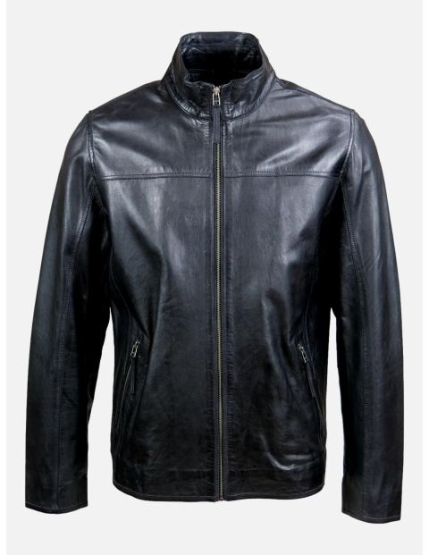 Dellon - Lamb Phelps Leather - Man - Black