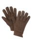 Draper of Glastonbury Women's Sheepskin Gloves Brown