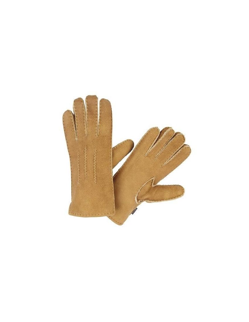 Draper of Glastonbury Women's Tan Sheepskin Gloves