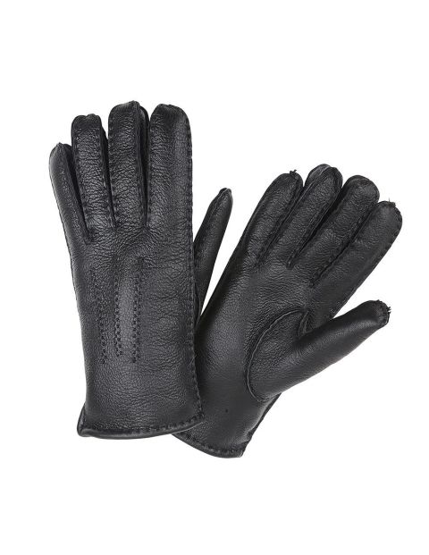 Draper of Glastonbury Men's Black Nappa Gloves