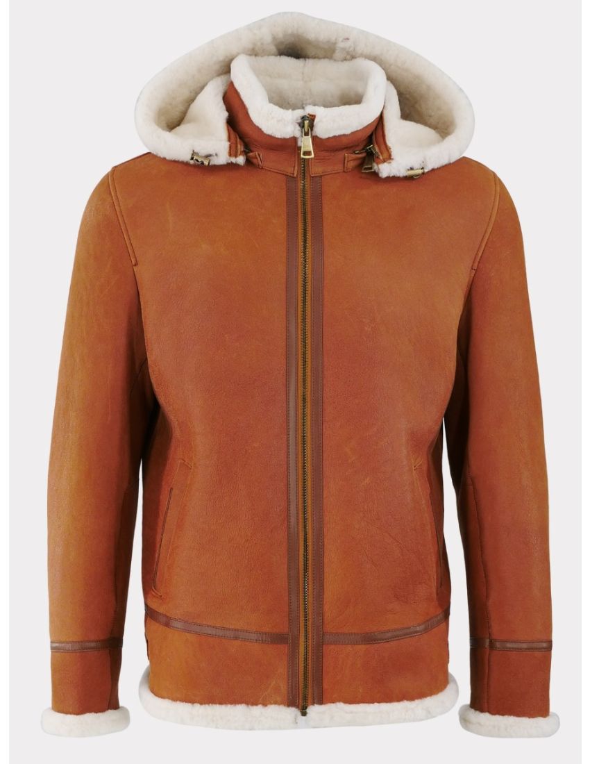 Genuine Shearling Jacket: 