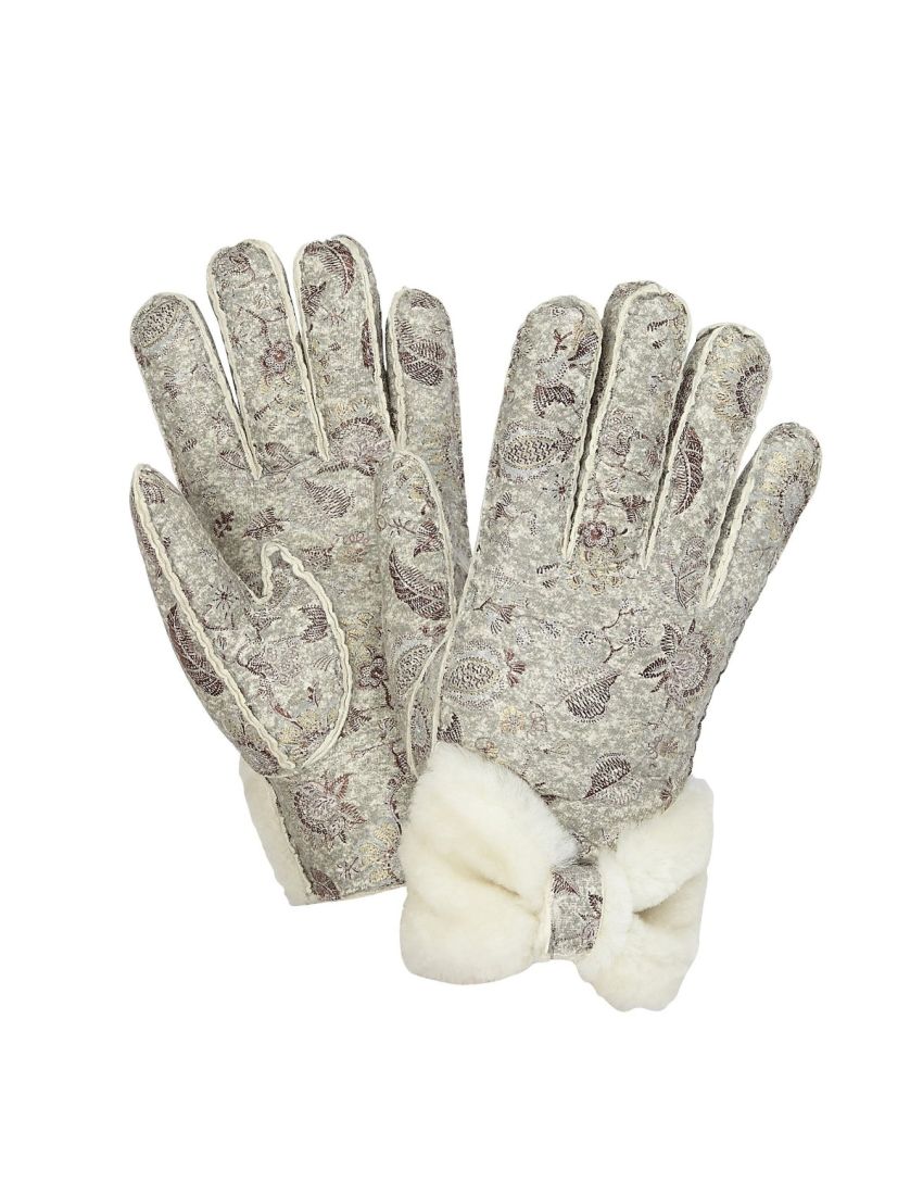 Draper of Glastonbury Butterfly Sheepskin Gloves